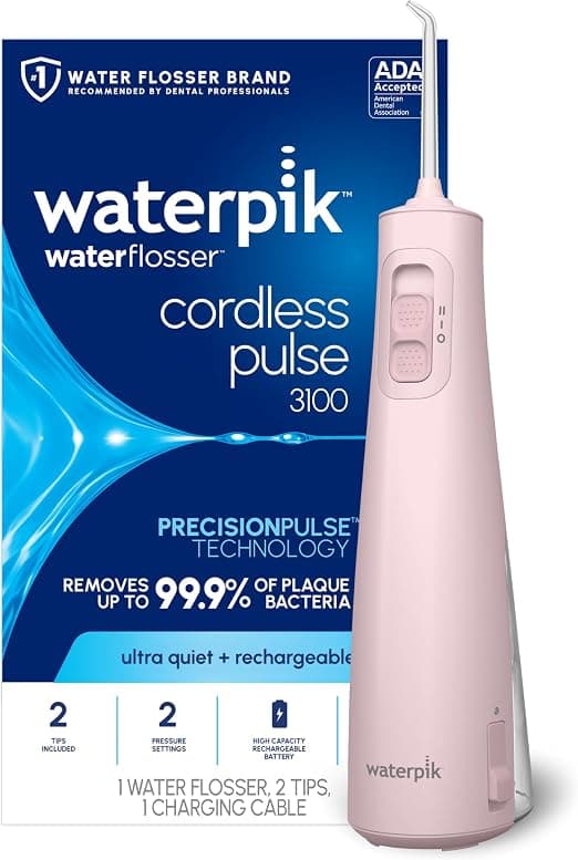 Irrigador dental Waterpik Cordless Pulse 3100 a US$ 32.99 (antes US$ 49.99, -34%) en Amazon