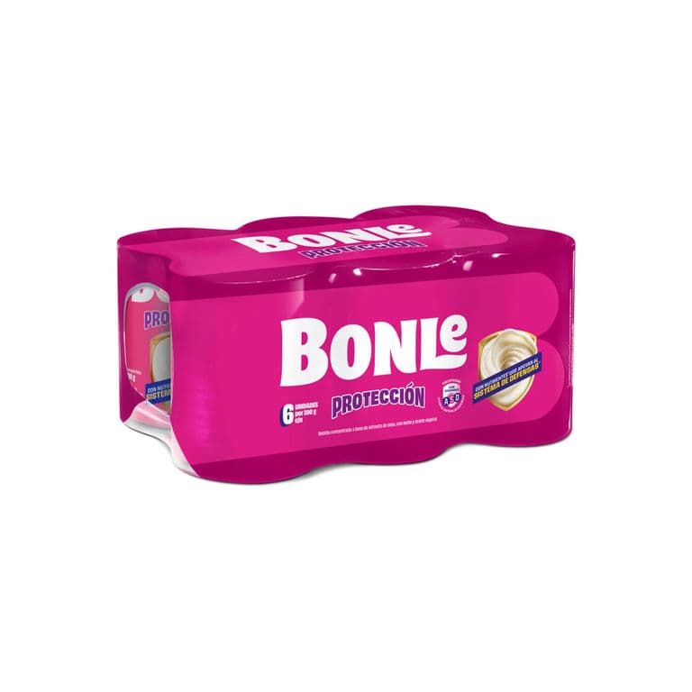 2 sixpacks de Bonlé Protección lata 390g por S/ 25.90 (S/ 15 c/u por separado) en Tottus