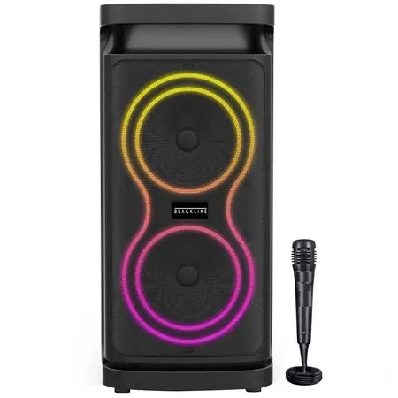 Torre de sonido Blackline Party Boom 2x4 a S/ 79 (antes S/ 199) en Plaza Vea